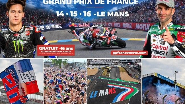 GP de France MotoGP 2027 : la billetterie ouvre avec cinq tribunes supplémentaires au Mans