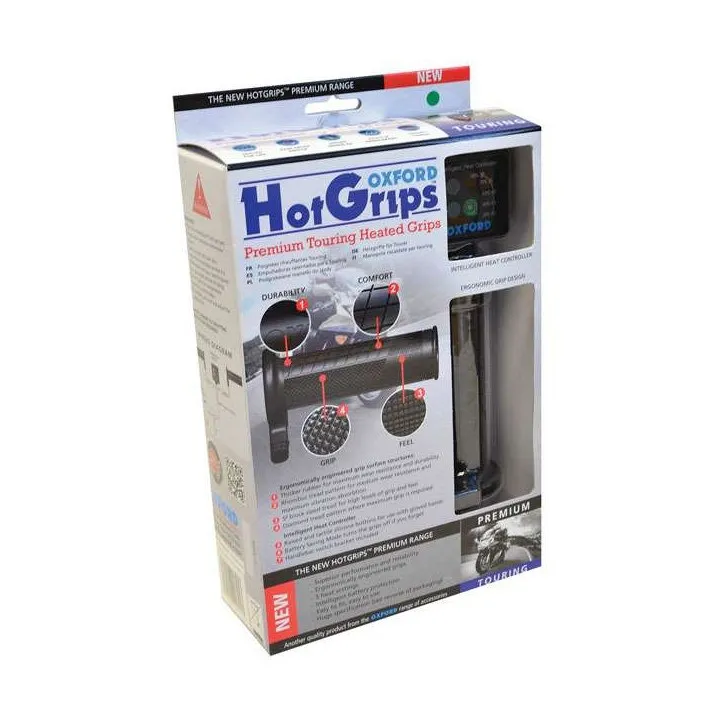 Oxford Hot Grips Touring, poignées chauffantes moto
