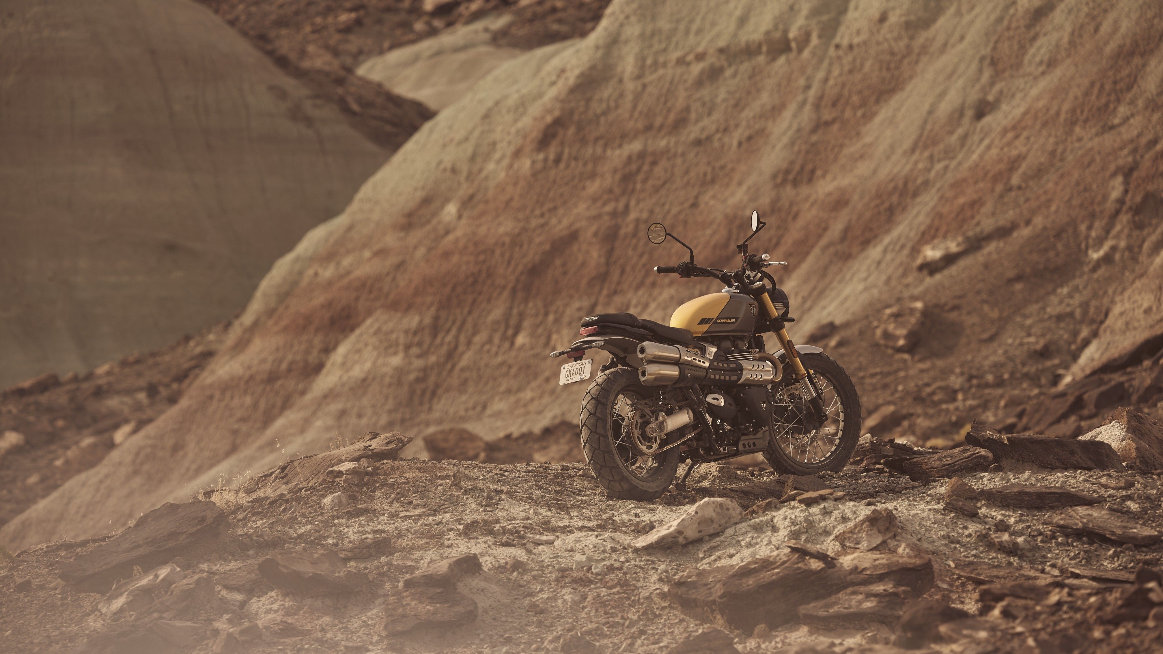 Triumph Scrambler 900 2026 : fiche complète du néo-rétro qui muscle son châssis